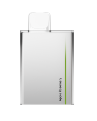 (М) Одноразовая электронная сигарета SOAK CUBE White (7000) - Яблоко Розмарин