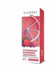 Жидкость Element Salt - Strawberry Raspberry Grapefruit (Клубника Малина Грейпфрут) 30 мл (20 мг)