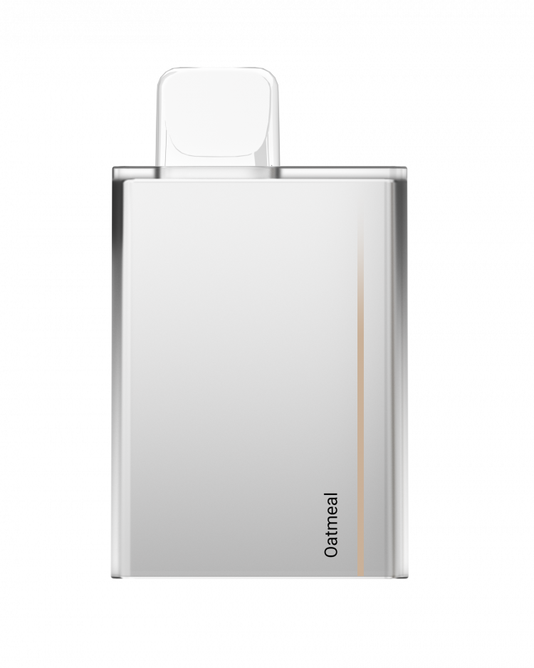 (М) Одноразовая электронная сигарета SOAK CUBE White (7000) - Овсяная каша