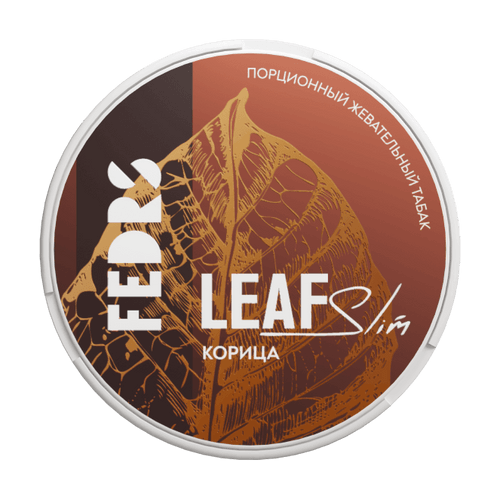 Жевательный табак Fedrs Leaf Slim - Корица