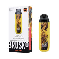 Устройство Brusko Minican 3 (Жёлтый флюид)