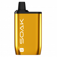 (М) Одноразовая электронная сигарета SOAK W (10000) - Банановый Кекс