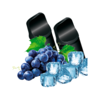 (М) Упаковка картриджей Joystick Infinity Charger - Виноград с холодком (2 шт)