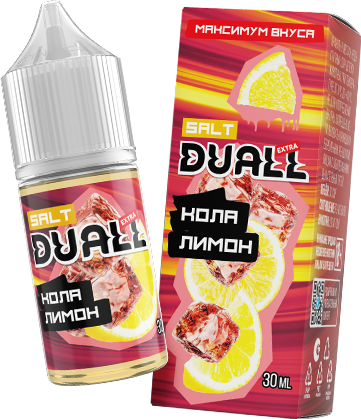 Жидкость Duall Extra Salt - Кола Лимон 30мл (20 мг)