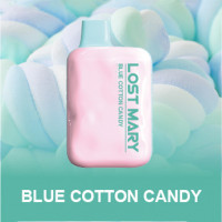 Одноразовая электронная сигарета Lost Mary OS 4000 - Blue Cotton Candy (Черничная Сахарная Вата)
