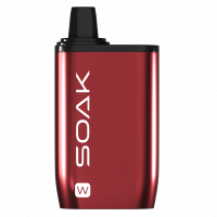 (М) Одноразовая электронная сигарета SOAK W (10000) - лесная земляника