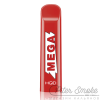 Одноразовая электронная сигарета HQD MEGA - Unicorn Milk (Клубничный милкшейк)