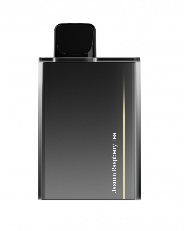 (М) Одноразовая электронная сигарета SOAK CUBE Black (7000) - Малиновый чай с жасмином