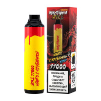 Одноразовая электронная сигарета Monstervapor Space 11000 - Манго с клубникой