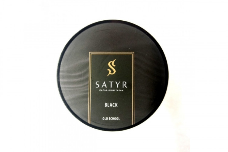Табак Satyr Old School - Black (Черный) 25 гр