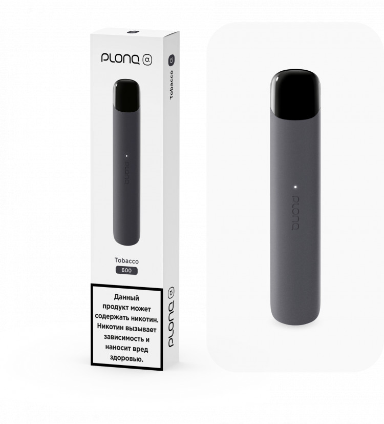 Одноразовая электронная сигарета Plonq Alpha 600 - Табак