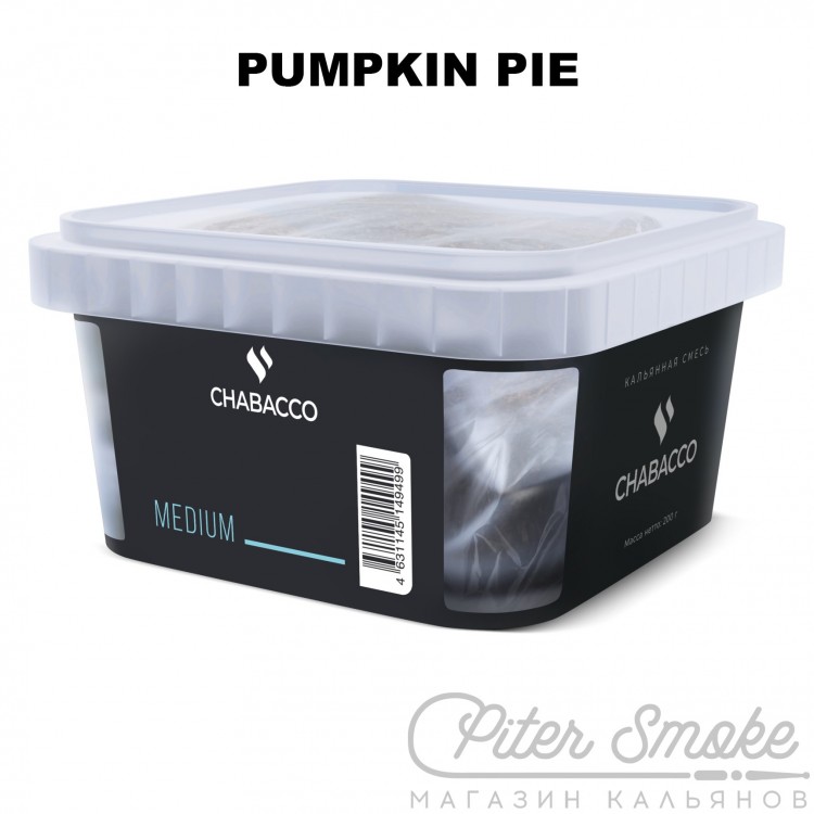 Бестабачная смесь Chabacco Medium - Pumpkin Pie (Тыквенный Пирог) 200 гр
