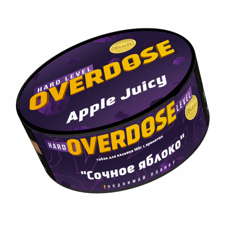 Табак Overdose - Apple Juice (Сочное яблоко) 100 гр