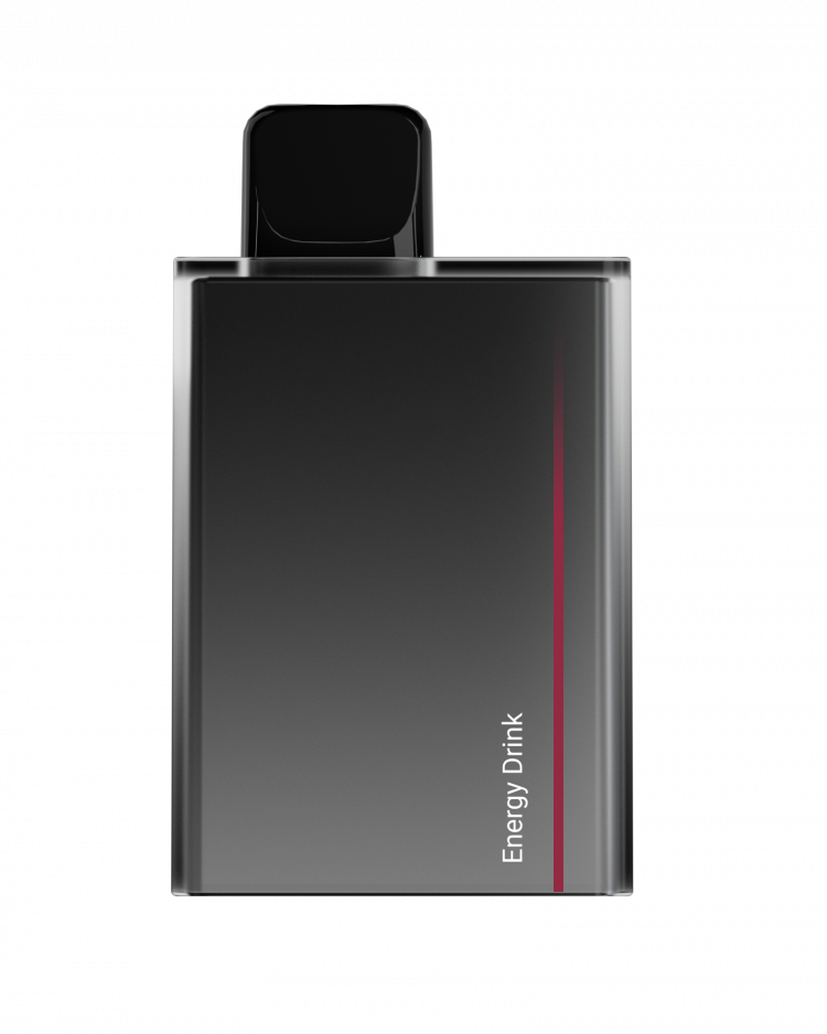 (М) Одноразовая электронная сигарета SOAK CUBE Black (7000) - Энергетик