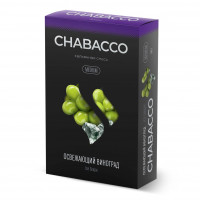 Бестабачная смесь Chabacco Medium - Ice Grape (Освежающий виноград) 50 гр