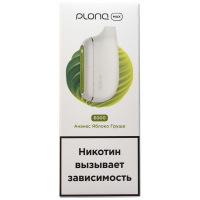 Одноразовая электронная сигарета PLONQ MAX (6000) - Ананас Яблоко Груша